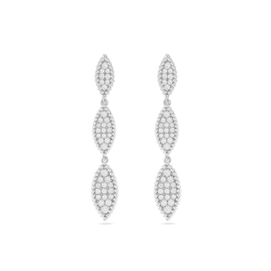 
            
                Load image into Gallery viewer, Ophidia Diamond Long Earrings
            
        
